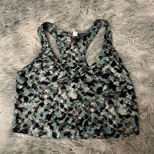 Sage workout top